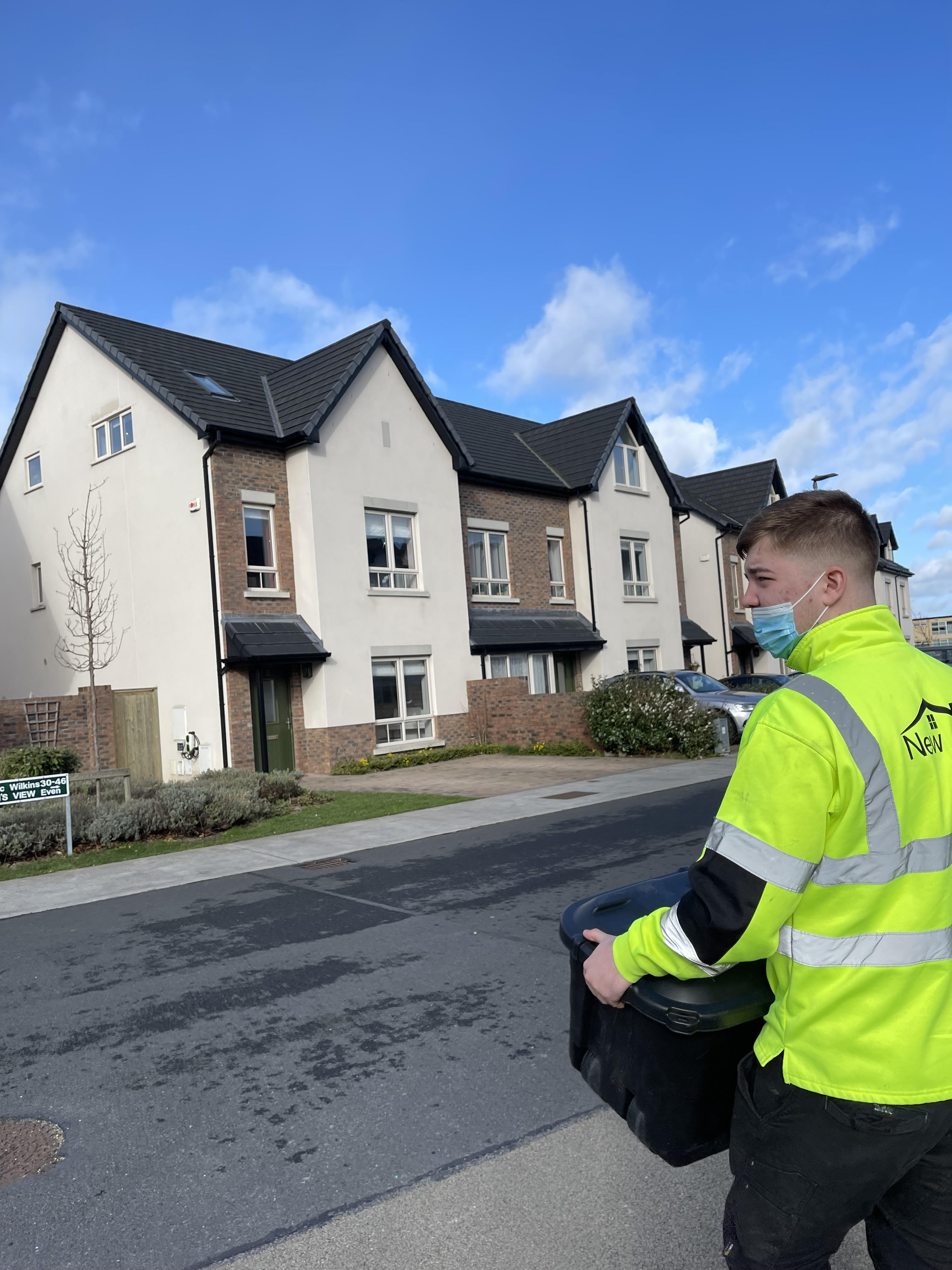 MVHR technician at work